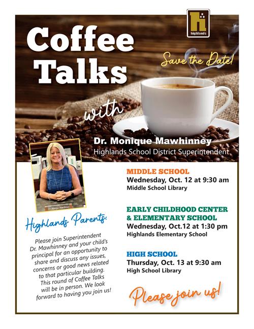 Coffee Talk Flyer